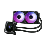 MSI MPG CORELIQUID K240 V2 DISSIPATORE A LIQUIDO RGB PER CPU RADIATORE 240MM CON LCD 2.4" WATERBLOCK CON BUILT-IN TORX 3.0 BLACK