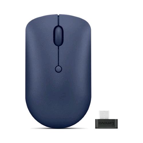 LENOVO 540 COMPACT MOUSE WIRELESS + USB TYPE-C AMBIDESTRO 2400 DPI ABYSS BLUE
