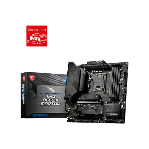 MSI MAG B660M MORTAR SCHEDA MADRE INTEL B660 LGA 1700 MICRO ATX