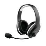 TRUST GXT391 THIAN CUFFIE GAMING CON CAVO/WIRELESS RICARICABILE OVER THE HEAD STEREO BLACK WHITE 