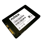 NILOX NXSSD960S25 SSD 960GB SATA 2.5" 3D TLC SCRITTURA 480 MB/S LETTURA 520 MB/S BLACK
