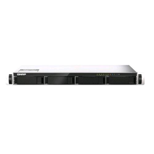 QNAP TS-435XEU NAS CHASSIS RACK 1U MARVELL CN9131 2.2GHz RAM 4GB-4 BAY HDD/SSD 2.5"/3.5"-2 SLOT SFP+ 2xRJ-45 BLACK