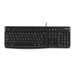 LOGITECH K120 TASTIERA USB LAYOUT FRANCESE BLACK 