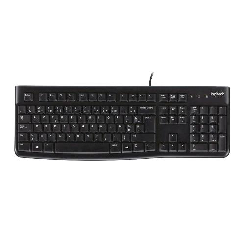 LOGITECH K120 TASTIERA USB LAYOUT FRANCESE BLACK 