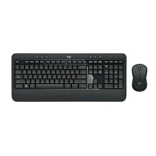 LOGITECH MK540 ADVANCED KIT TASTIERA E MOUSE OTTICO WIRELESS 2.4GHz LAYOUTH FRANCESE BLACK WHITE