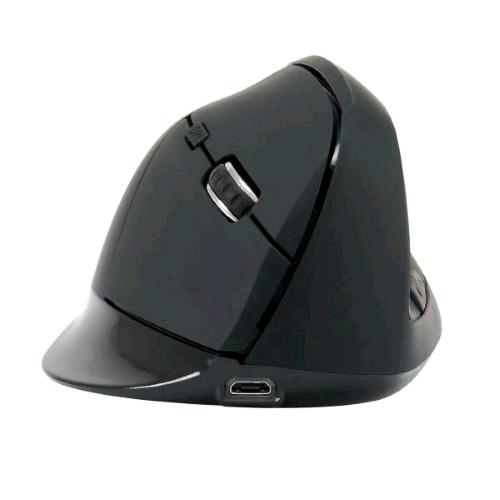 CONCEPTRONIC LORCAN03B MOUSE BLUETOOTH ERGONOMICO VERTICALE 6 BOTTONI 1.600 DPI DESTRORSI BLACK