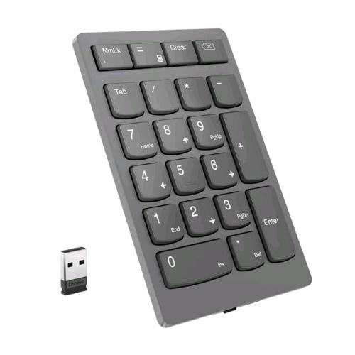 LENOVO 4Y41C33791 TASTIERINO NUMERICO UNIVERSALE RF WIRELESS GRIGIO