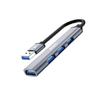 IGLOO CL-130 HUB SLIM 4 PORTE USB 3.0 TYPE-A ARGENTO