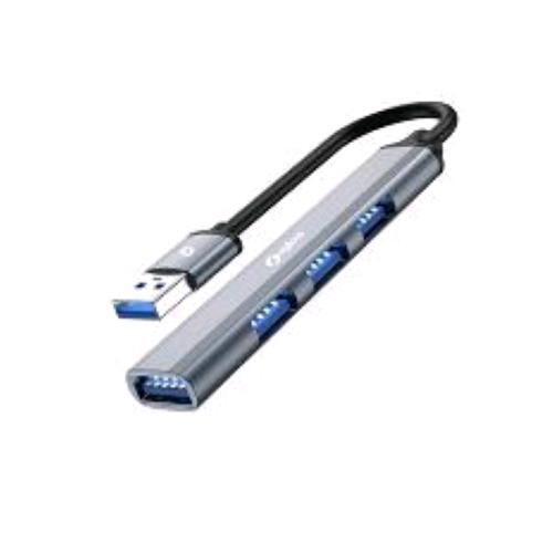 IGLOO CL-130 HUB SLIM 4 PORTE USB 3.0 TYPE-A ARGENTO
