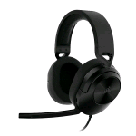 CORSAIR HS55 SURROUND CUFFIE GAMING CON MICROFONO OMNIDIREZIONALE  AUDIO SURROUND DOLBY AUDIO 7.1 JACK 3.5 COMPATIBILE PC XBOX PS4 MOBILE CARBON 