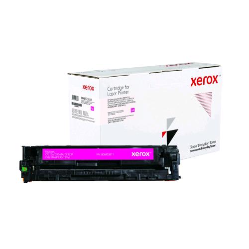 XEROX TONER MAGENTA COMPATIBILE CON CF213A / CB543A / CE323A / CRG-116M / CRG-131M - HP COLOR LASERJET PRO 200 M251 / MFP M276; CANON MF628CW / MF8280CW 1.800 PAGINE