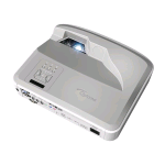 OPTOMA ZU500USTE VIDEOPROIETTORE LASER DPL WUXGA AD OTTICA ULTRA CORTA 5.000 LUMEN 100.000:1 FULL HD IP5X HDMI VGA USB RJ45 AUDIO MIC 3.5MM WHITE