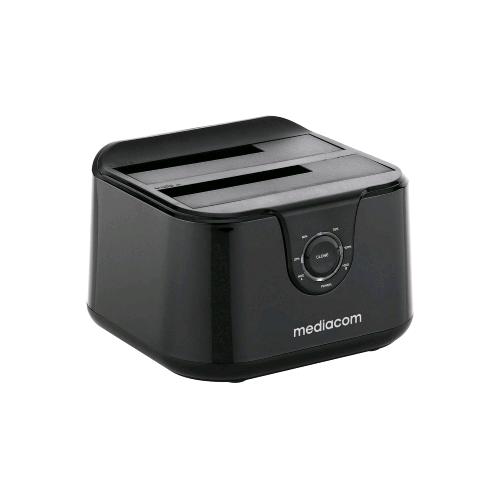 MEDIACOM MD-S407 DUAL BAY SATA HDD DOCKING 2.5"/3.5" USB 3.0 5GBPS