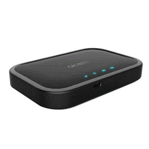 ALCATEL MW12VK LINK ZONE MOBILE MODEM ROUTER WI-FI 4G LTE CAT 12 (600/100Mbps) max 32 utenti FUNZIONE POWER BANK BLACK 