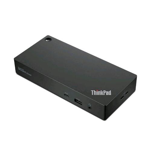 LENOVO THINKPAD UNIVERSAL USB-C SMART DOCKING STATION THUNDERBOLT 4 THUNDERBOLT 4K ULTRA HD 2xUSB 2.0 3xUSB3.2 1xUSB-C 3.2 USB HDMI 2xDISPLAYPORT JACK 3-5MM LAN 1000 MBIT/S BLACK