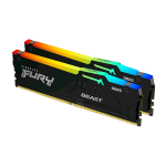 KINGSTON FURY BEAST RGB KIT MEMORIA RAM 2x16GB 32GB TOTALI 5.600Hz TIPOLOGIA DDR5 TECNOLOGIA DIMM BLACK