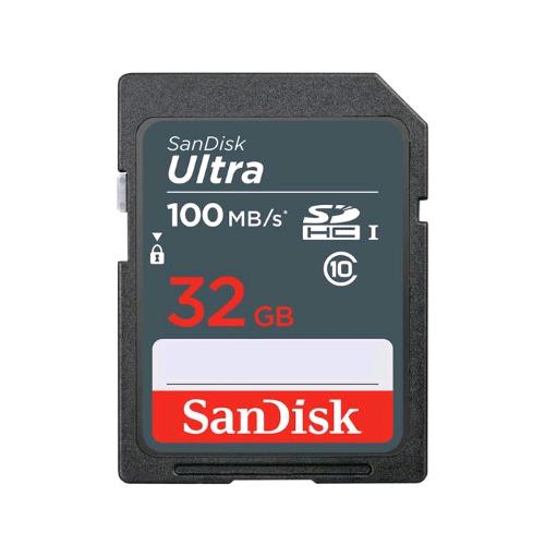 SANDISK ULTRA SCHEDA DI MEMORIA SDHC 32GB UHS-1 CLASSE 10 100MB/S 