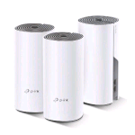 TP-LINK DECO E4 WIFI MESH SYSTEM AC1200 DUAL BAND 2 PORTE ETHERNET 100 MBP/S MODALITA ROUTER E ACCESS POINT PARENTAL CONTROL 3 PEZZI BIANCO  