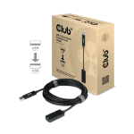 CLUB3D CAVO PROLUNGA USB 3.2 GEN2 TYPE A  10 GBP/S M/F 5MT BLACK