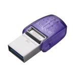 KINGSTON DATA TRAVEL MICRO DUO USB3.2+USB-C 128GB 200MB/S VIOLA SILVER