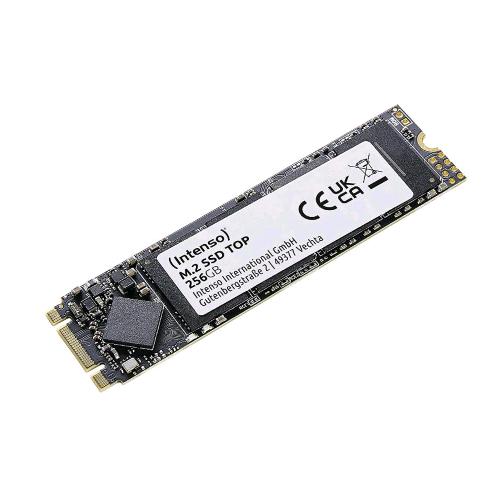 INTENSO SSD INTERNO 256GB M2 2280 SATA III TOP LETTURA SEQUENZIALE FINO A 520 MB/S SCRITTURA SEQUENZIALE FINO A 500 MB/S