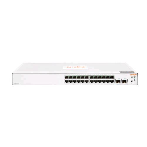 HPE NETWORKING INSTANT ON 1830 24G 2SFP SWITCH GESTITO L2 - 24 x 10/100/1000 + 2 x Gigabit SFP DESKTOP MONTABILE A RACK