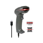 HAMLET HBCS2D100U BARCODE SCANNER PROFESSIONALE 2D USB PER CODICI QR E LINEARI BLACK