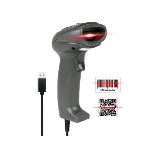 HAMLET HBCS2D100U BARCODE SCANNER PROFESSIONALE 2D USB PER CODICI QR E LINEARI BLACK