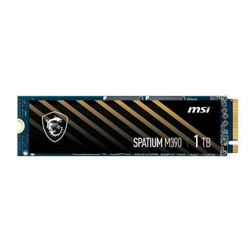 MSI SPATIUM M390 SSD 1.000GB M.2 2280 NVME PCI EXPRESS 3D NAND 3300/3000 MB/S