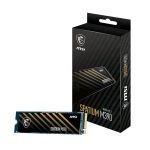 MSI SPATIUM M390 SSD 500GB NM.2 2280 NVMe PCI EXPRESS 3D NAND LETTURA 3300MB/s SCRITTURA 2300MB/s