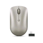 LENOVO 540 MOUSE WIRELESS COMPATTO OTTICO 2.400 DPI 4 TASTI MINI RICEVITORE USB-C SABBIA 