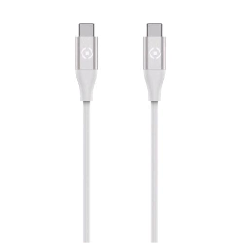 CELLY CAVO POWER DELIVERY USB-C A USB-C FINO A 60W 1.5 MT BIANCO