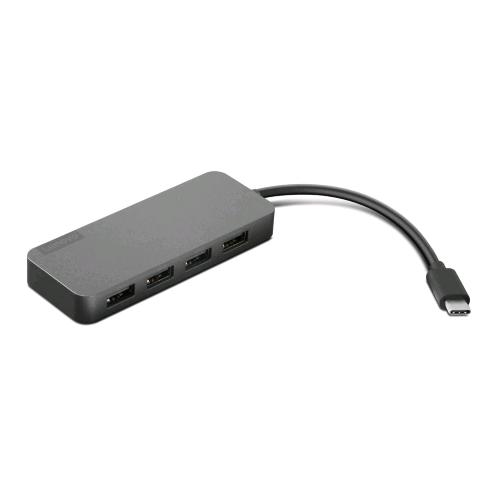 LENOVO 4X90X21427 HUB DA USB-C 3.2 A 4xPORTE USB-A GREY