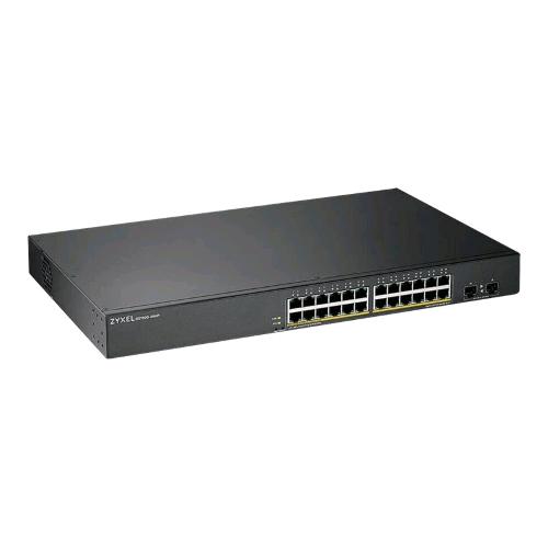 GS190024HPV2-EU0101F SWITCH GESTITO 24 x 10/100/1000 (PoE) + 2 x 10/100/1000 PoE (170 W)