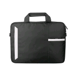 NILOX NOTEBAG BORSA PER LAPTOP DA 15.6" CON TASCA FRONTALE MANICI E TRACOLLA BLACK WHITE