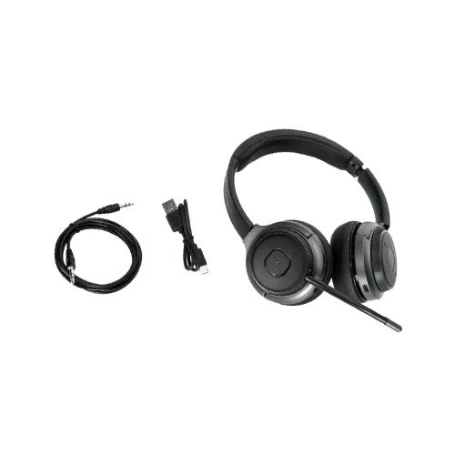 TARGUS AEH104GL CUFFIA E AURICOLARE CON CAVO E SENZA CAVO A PADIGLIONE MUSICA E CHIAMATE USB TIPO-C BLUETOOTH NERO