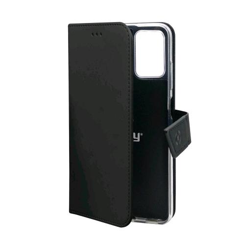 CELLY SAMSUNG GALAXY A13 4G WALLY CASE CUSTODIA A PORTAFOGLIO IN SIMILPELLE BLACK