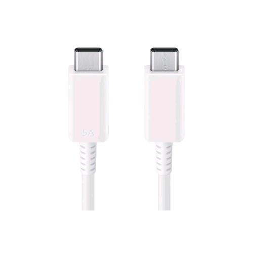 SAMSUNG EP-DX510JWEGEU CAVO USB-C A USB-C 5A  1.8 MT WHITE
