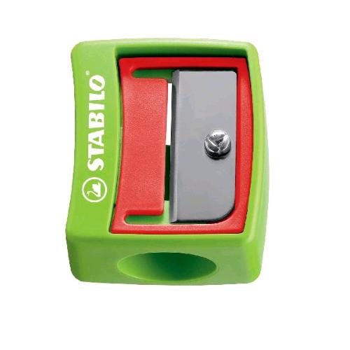 STABILO TEMPERAMATITE PER MATITA WOODY 3 IN 1 IN PLASTICA VERDE 