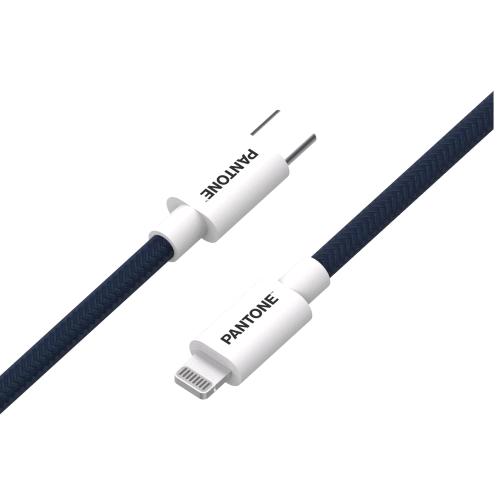 PANTONE CAVO DA USB-C A LIGHTNING 60 W 1.5 MT NAVY BLU