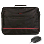 NGS BUREAU KIT BORSA PER NOTEBOOK FINO A 16" + MOUSE OTTICO USB BLACK