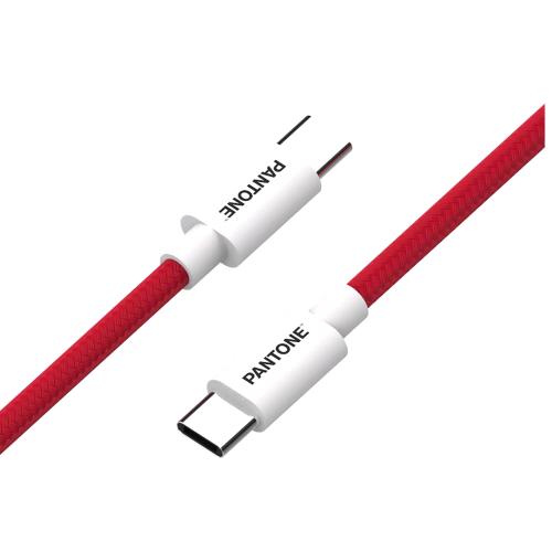 PANTONE CAVO DA USB-C A LIGHTNING 60W 1.5 MT ROSSO