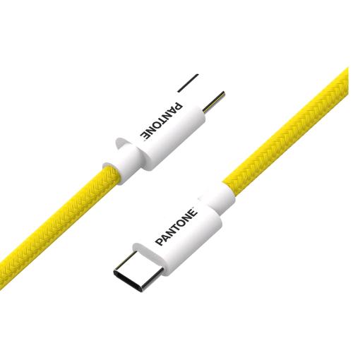 PANTONE CAVO DA USB-C A LIGHTNING 60W 1.5 MT GIALLO