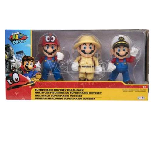JAKKS NINTENDO SUPER MARIO SET 3 FIGURE 10 CM 