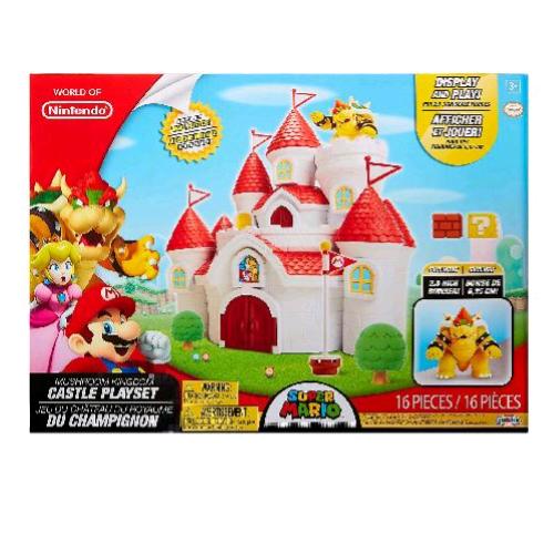 JAKKS NINTENDO CASTELLO DELLA PRINCIPESSA PEHCH PLAYSET 