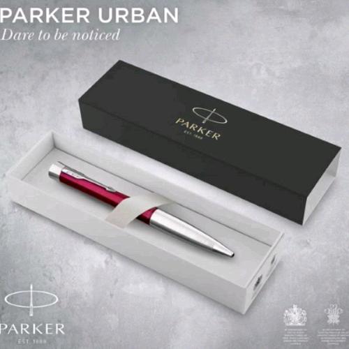 PARKER URBAN VIBRANT MAGENTA PENNA A ASFERA A SCATTO TRATTO 0.7 mm INCHIOSTRO BLU CONFEZIONE REGALO