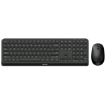 PHILIPS SPT6307B/34 COMBO TASTIERA WIRELESS 2.4GHz + MOUSE OTTICO 3 TASTI 1.600 DPI RUMOROSITA' RIDOTTA BLACK