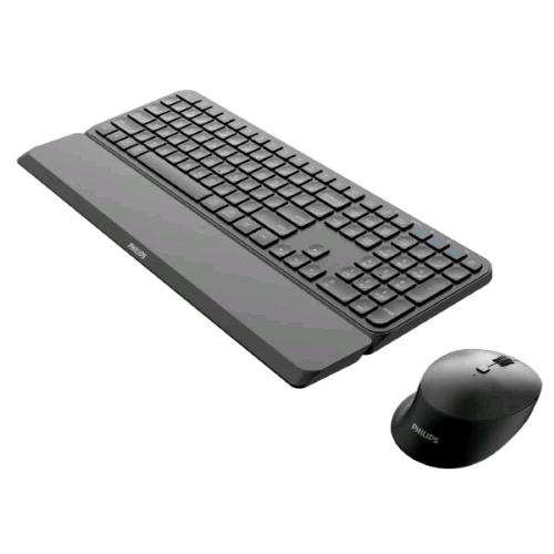 PHILIPS COMBO TASTIERA + MOUSE OTTICO WIRELESS BLUETOOTH 7 TASTI 3.200 DPI