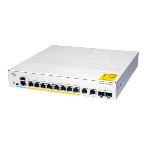 CISCO CATALYST C1000-8T-2G-L SWITCH DI RETE GESTITO L2 8 PORTE RJ-45 GIGABIT ETHERNET 10/100/1000 Mbps FULL DUPLEX GRIGIO
