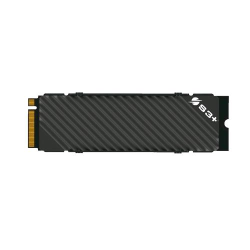 S3+ SSD M.2 2280 512GB PCI EXPRESS 4.0 TLC 3D NAND NVME BLACK